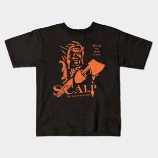 Native American Scalp 2 Kids T-Shirt